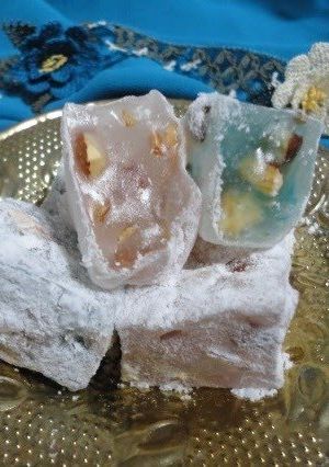 A picture of Lokum (Turkish Delight).