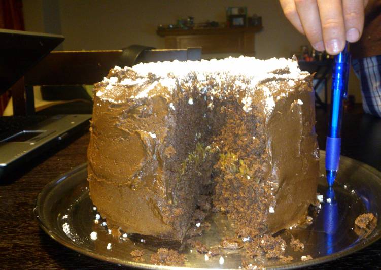 Steps to Prepare Super Quick chocolate cake