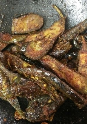 A picture of Crispy brinjal.