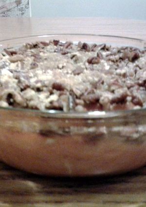 A picture of Sweet potato casserole.