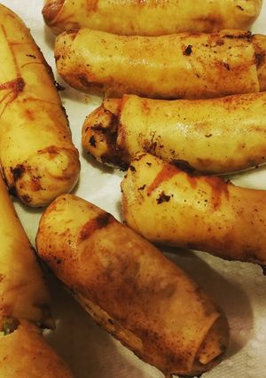 A picture of Healthier Vietnamese Egg Rolls (Cha Gio).
