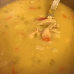 A picture of Aunt Donna's Chicken and Noodles.