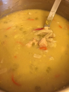 A picture of Aunt Donna's Chicken and Noodles.