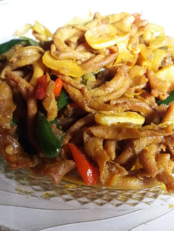Cara Mudah Menyiapkan Resep Tumis Usus Ayam Cabe ijo yang Uenak Anti Ribet, Mantap