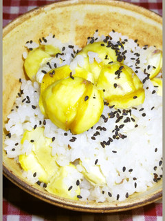 A picture of A Chef's Recipe for Easy Chestnut Rice.