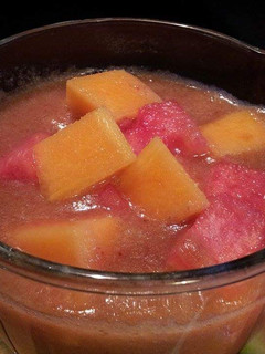 A picture of AMIEs MACEDONIA smoothie.