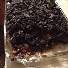 A picture of Chocolate Banana Cream Dessert.