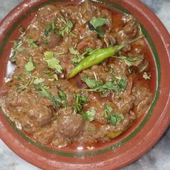 A picture of Mutton Kidney Masala.