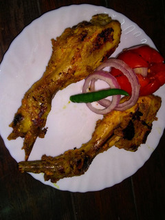 A picture of Fried Tandoori Chicken.