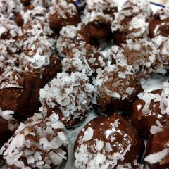 Chocolate Coconut Snowball Cookies A picture of Chocolate Coconut Snowball Cookies.