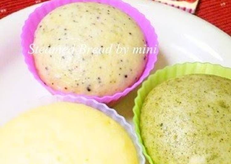 Recipe of Speedy Fluffy Mushi-Pan (Steamed Cakes) - Steamer Not Needed