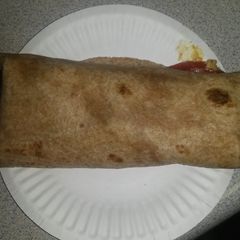 A picture of Turkey wraps.