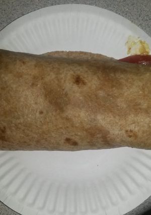 A picture of Turkey wraps.