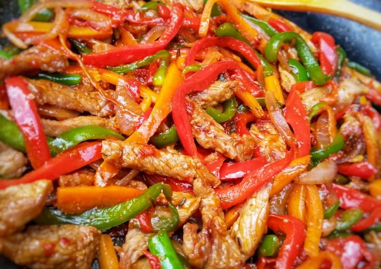 Easiest Way to Prepare Speedy BEEF VEGGIES STIR-FRY