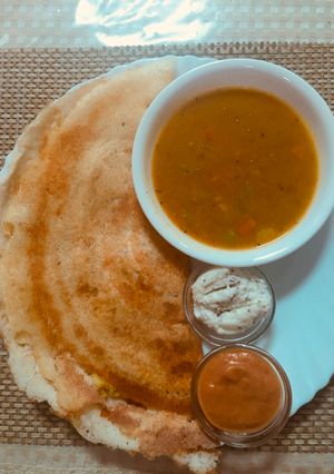 A picture of Masala Dosa.