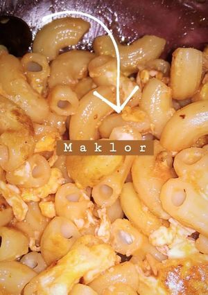 Foto resep Maklor (Makaroni Telor)