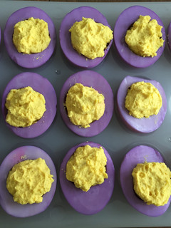 A picture of Deviled Eggs.