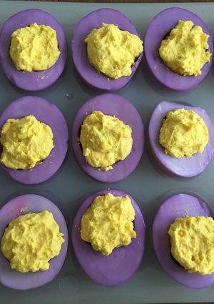A picture of Deviled Eggs.