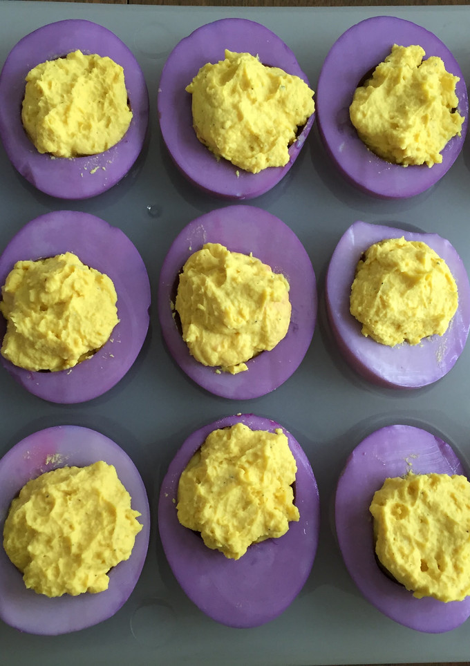A picture of Deviled Eggs.