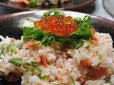 salmon chirashi