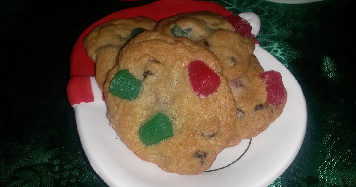 Gum Drop Chocolate Chip Cookies Recipe By Devon