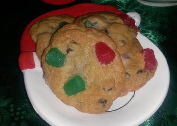 How to Recipe Perfect Gum Drop Chocolate Chip Cookies