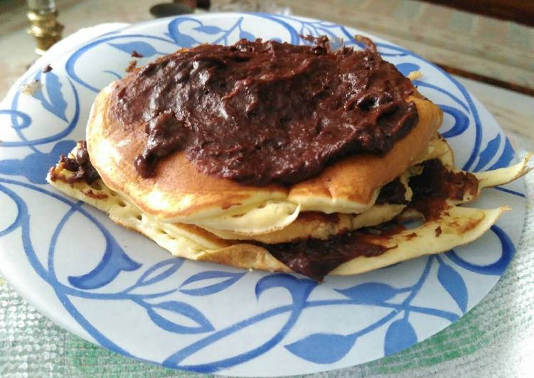 Tortitas americanas con chocolate Pedro Mayo