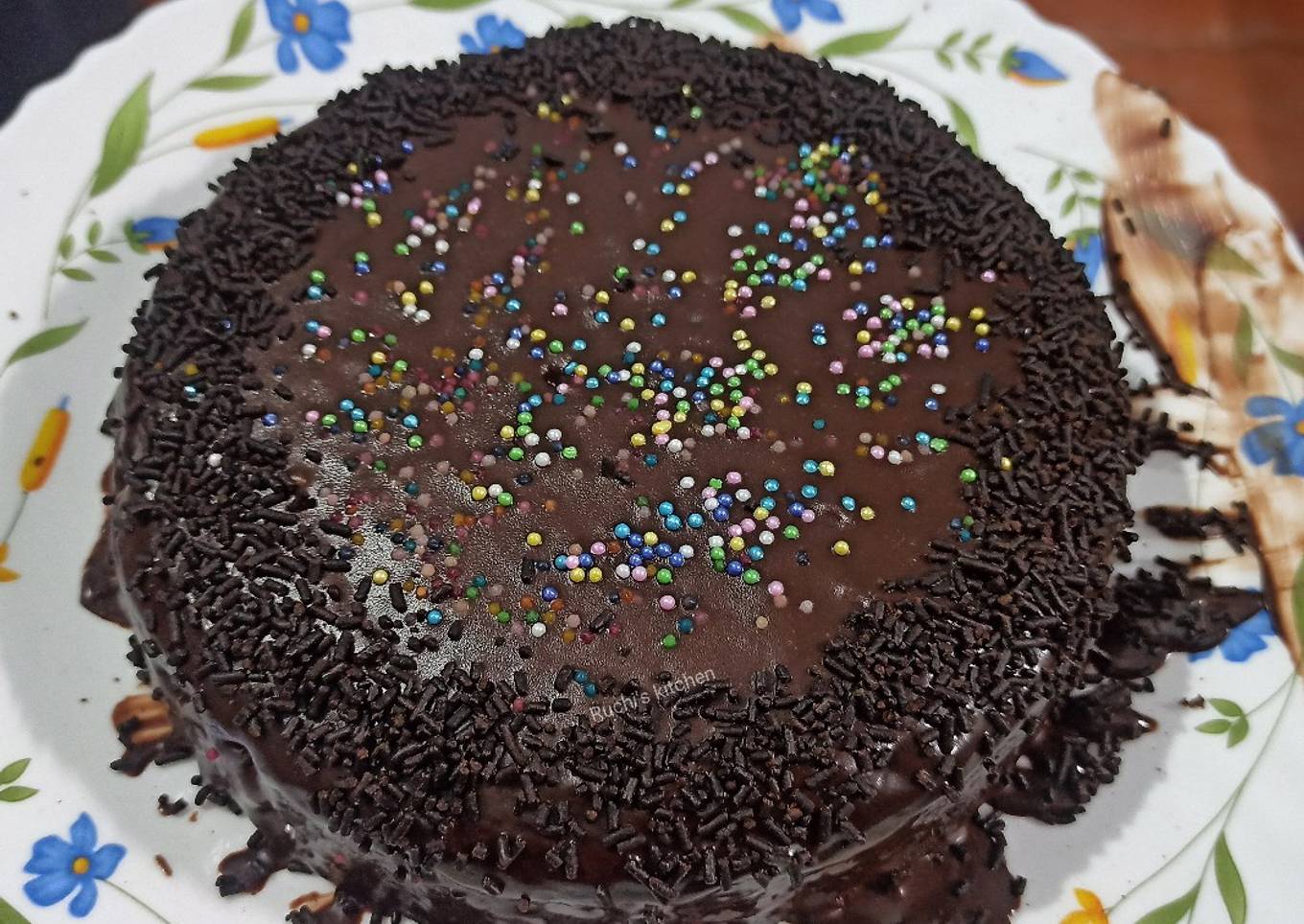 Wheat Chocolate truffle cake