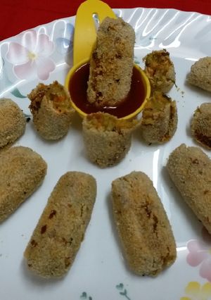 A picture of Mixed Vegetable Cutlet.