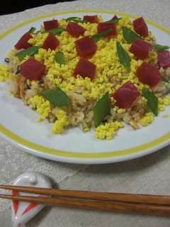 A picture of Easy to Make Seasoned Chirashi Sushi.