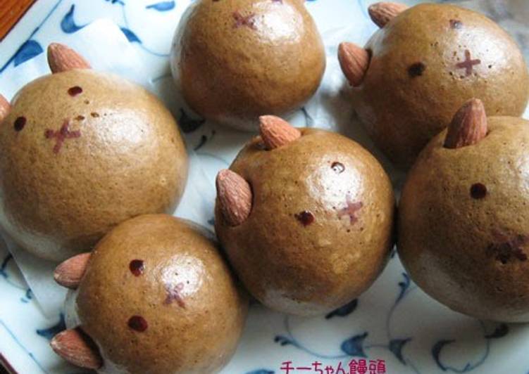 Simple Way to Prepare Any-night-of-the-week Easy and Cute Manju (Steamed Dumplings)