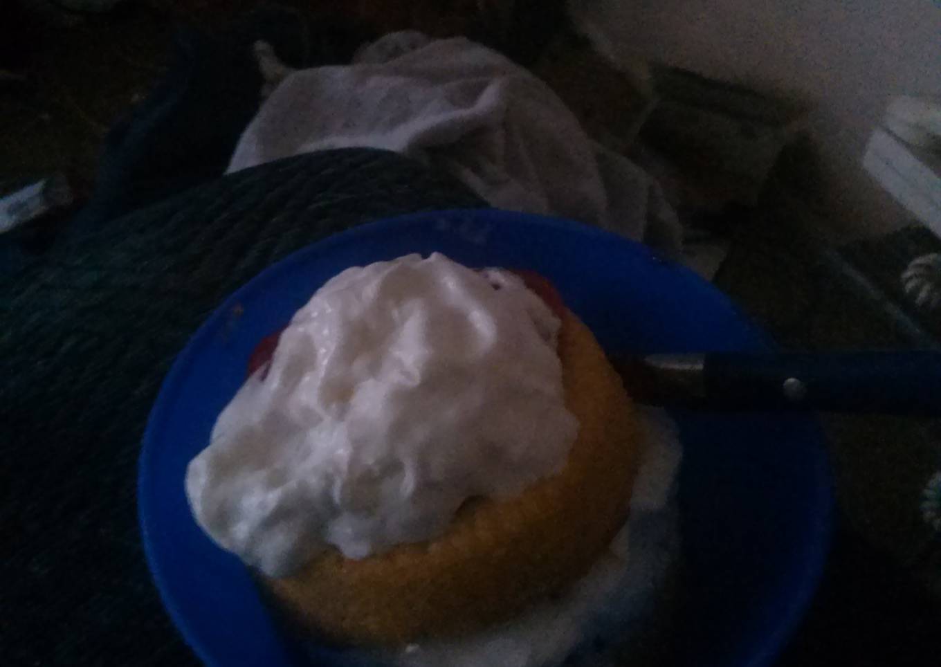 Small strawberry shortcake