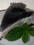 Cheesecake fácil de Arándanos y Lavanda