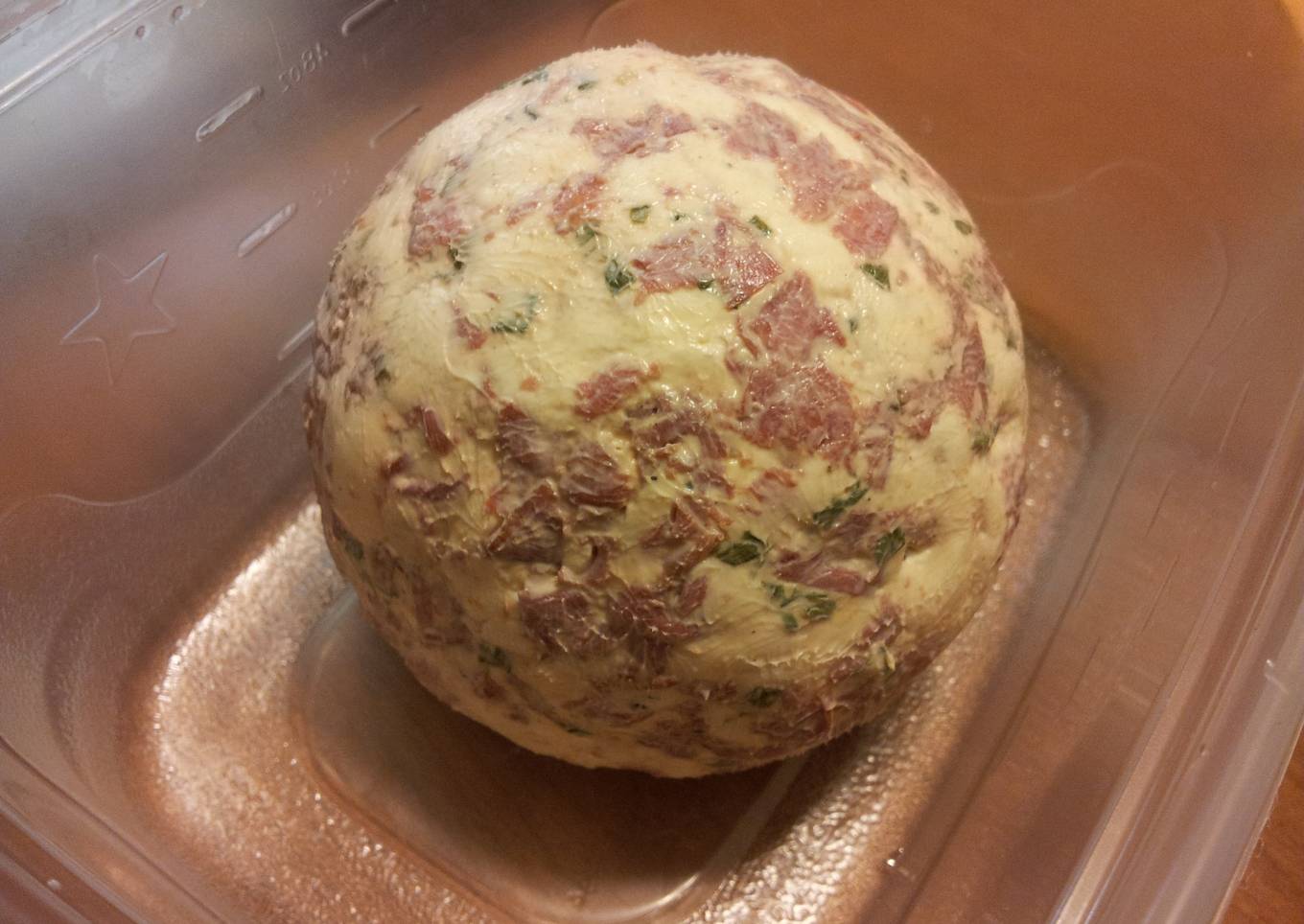 Chipped beef cheese ball