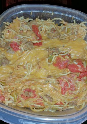A picture of Healthy Taco Spaghetti.