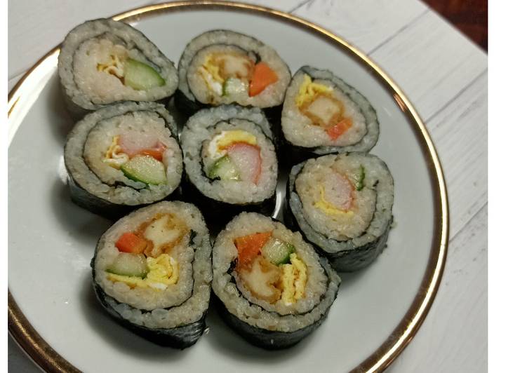Resep Sushi / rollrice like a pro dari nasi biasa yang Bikin Ngiler