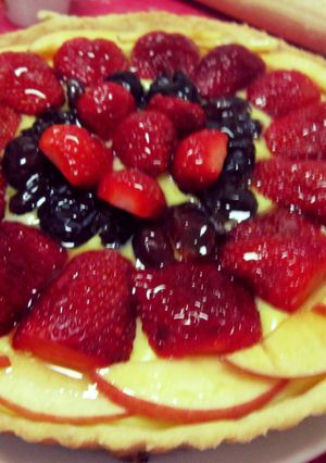 A picture of Fruit tart.