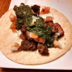 A picture of Argentine Chimichurri Sauce.