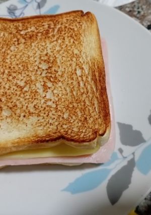 Una foto de Sándwich fácil para desayunos o cenas