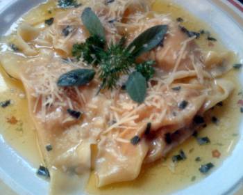 Without Fail Cooking Recipe Ladybirds Pumpkin and Mascarpone Ravioli  Savory Delicious