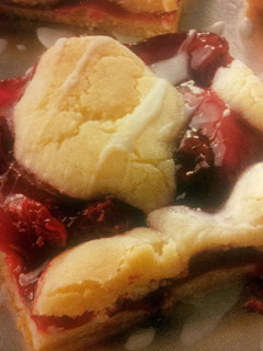 A picture of SHEREE'S CHERRY BARS ... diabetic.