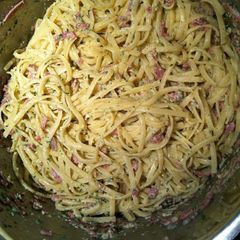 A picture of Low Fat Pasta Carbonara.