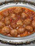 Albóndigas de magro ibérico con canela