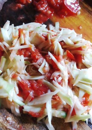 Foto resep Sambel mangga muda