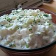 Zesty cucumber and celery potato salad