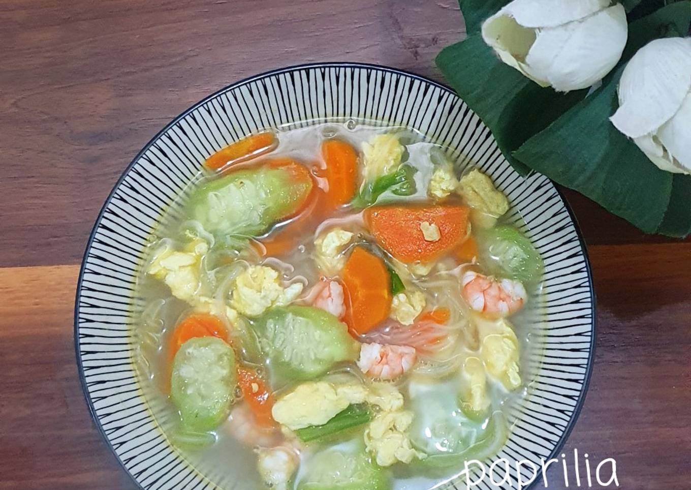 Sop Oyong & Udang