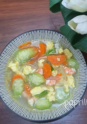 Foto resep Sop Oyong & Udang