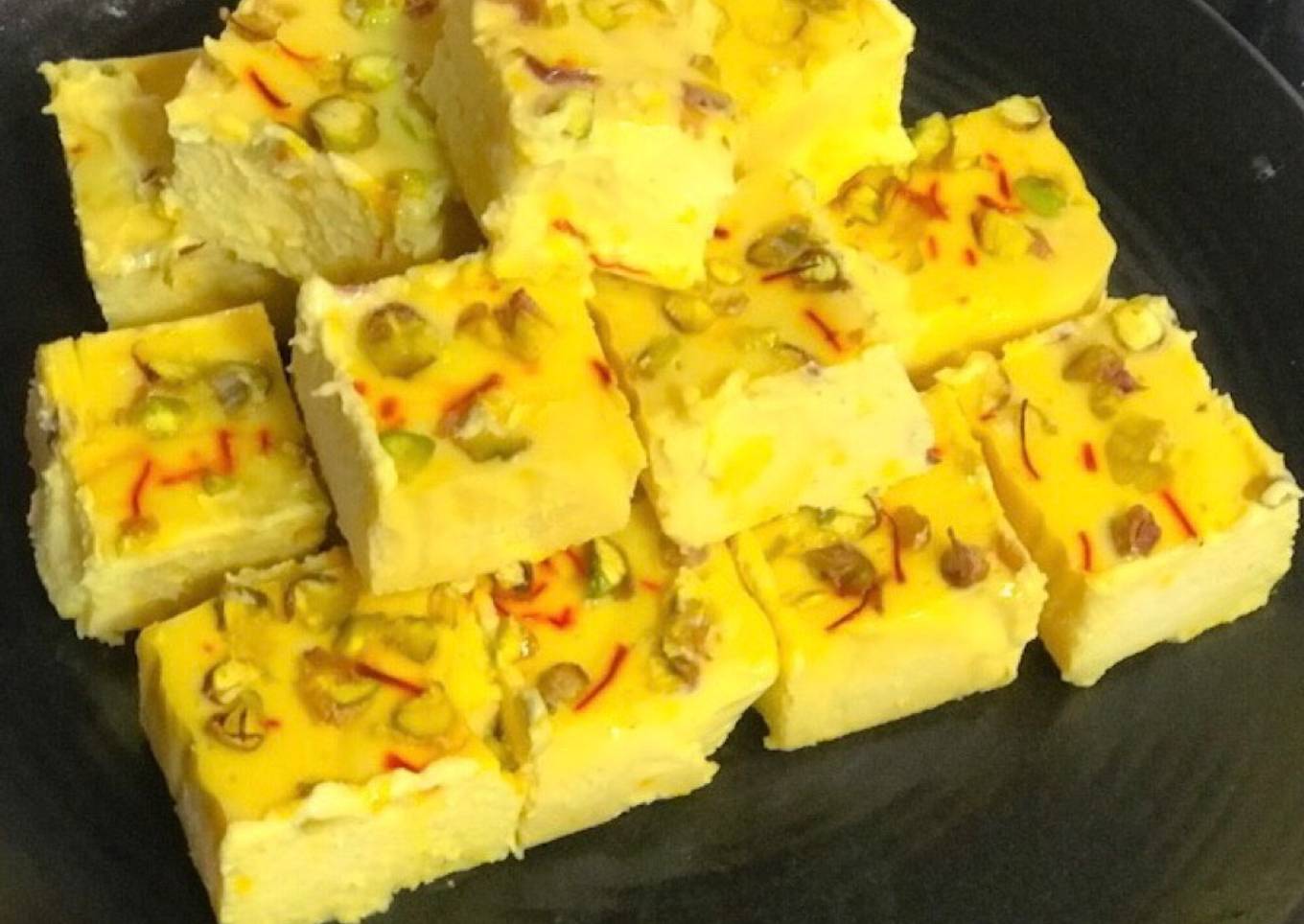Aam-Sandesh/Mango Ice Cream Sandesh A Kolkata Special
