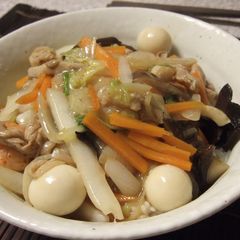 Delicious Chinese Style Rice Bowl A picture of Delicious Chinese Style Rice Bowl.