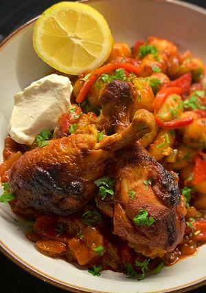 A picture of Chicken Paprika.